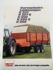 Original Prospekt Deutz Fahr