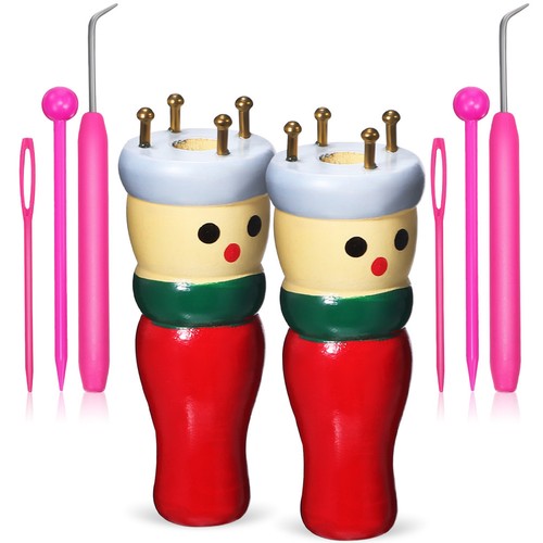 1satz holz strickpuppe - 1satz,
