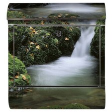 Briefkasten Wasserfall Wasser Natur Entspannung Wellness Spa Wald Bach Fluss