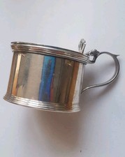 Vintage Sterling Silber Senftopf R5M