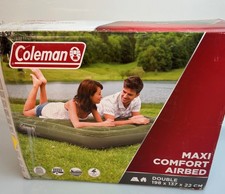 Doppel Campig Luftmatratze 2 P. Camping Gästebett Luftbett Bett Matratze Coleman