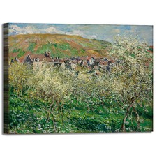 Monet Blüte Pflaumen Design