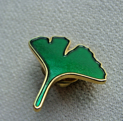 Pin anstecker gingko - ,