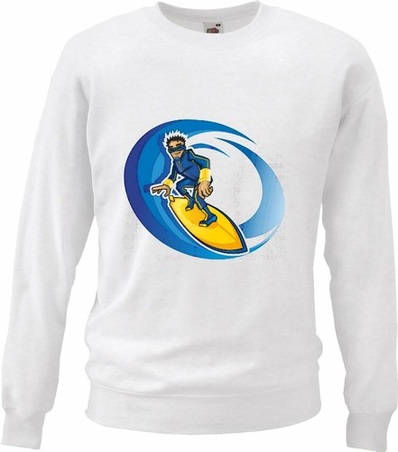 Sweatshirt wellenreiter surfen - sweatshirt,