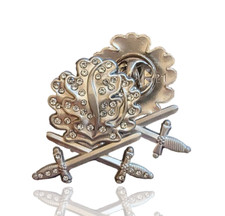 Eichenlaub mit Schwerter und Brillanten zum Ritterkreuz Eisernen Kreuzes (Pin)