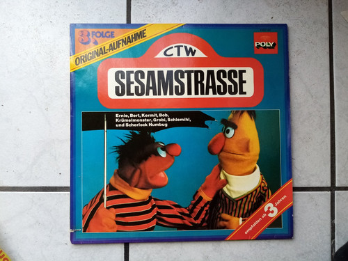 Sesamstrasse hörspiel lp - -,