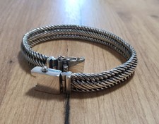 Herren Panzer Armband 925 Sterling Silber 26 Cm 14 Mm 86 Gramm