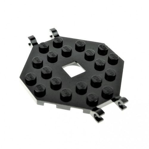 Lego bau platte - lego, schwarz