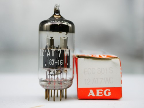 Aeg 12at7w ecc801s 6201 - 1x,