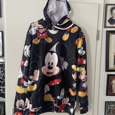Hoodie, Kapuzenpulli „ Micky Maus, Neu , Disneyland - Gr. S Fällt sehr groß aus 