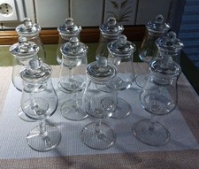 Gläser Set 11-teilig mit Deckel für Calvados Cognac usw