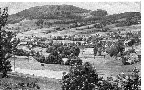 Ansichtskarte rhön - ansichtskarte,