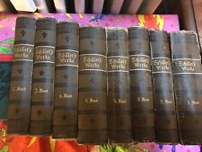 Friedrich Schiller  Schillers Werke Band 1 - 8 🌸 1882 🌸 Illustriert Boxberger