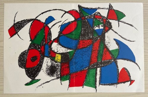 Joan miro orig lithographie - joan,