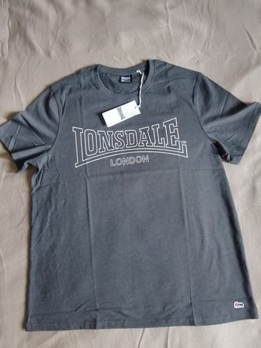 Lonsdale herren shirt - lonsdale, grau