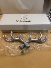 Geweih Wandgarderobe Kleiderhaken Wanddeko Deko Vintage Flur Hansmeier