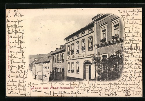 Stadtsteinach ansichtskarte - stadtsteinach,,