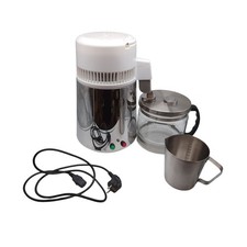 Spolehli Wasser-Destilliergerät Edelstahl 4L Destille Reinwasser Haushalt