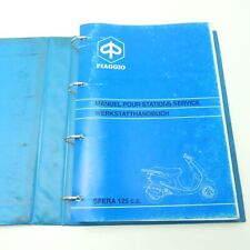 Piaggio Sfera RST 125 M01 4Takt Werkstatthandbuch Reparaturanleitung Handbuch