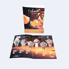 Große, stabile Eiskarte mit