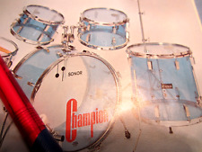 SONOR SCHLAGZEUG PROSPEKT 1975