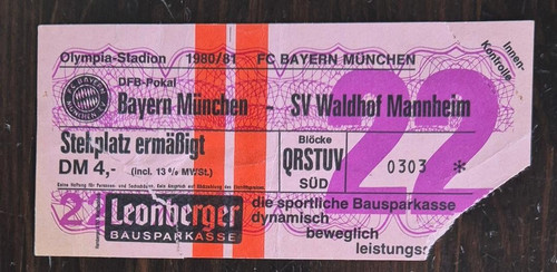 Ticket dfb pokal fc - pokal,