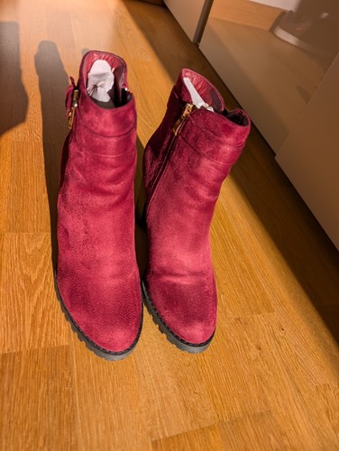 Wildleder stiefeletten - wildleder,