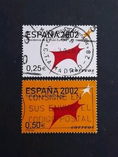 Spanien 2002  Mi: 3702 - 3703 gestempelt