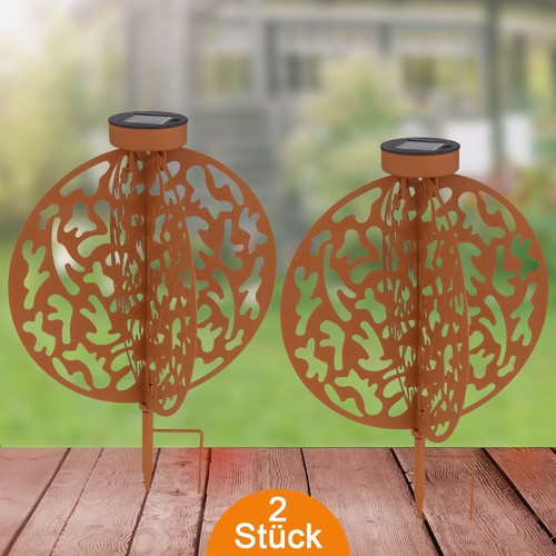 Luxus solarleuchte 2er set - solarleuchte,