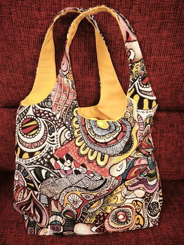 Selbsgenähte tasche retro - selbsgenähte, "retro"