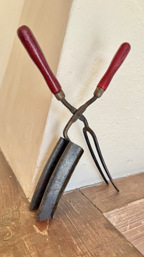 Alte lockenzange welleisen - lockenzange,
