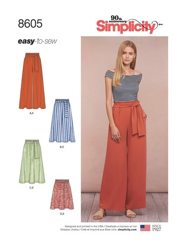 Simplicity schnitt 8605 a - simplicity, 8605.a