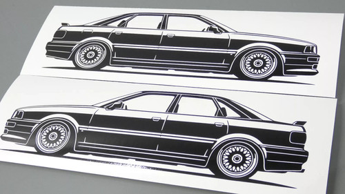 Audi competition sticker - audi,