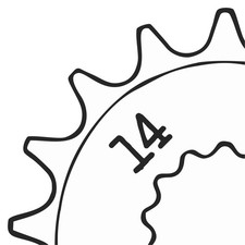 Ritzel 14 Zähne (T. 520)