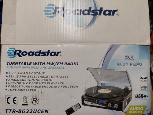 Roadstar turntable - roadstar,