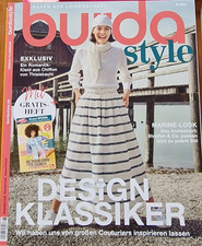 burda style Zeitschrift 08/2023 Streifen & Co. passen zu jedem Stil