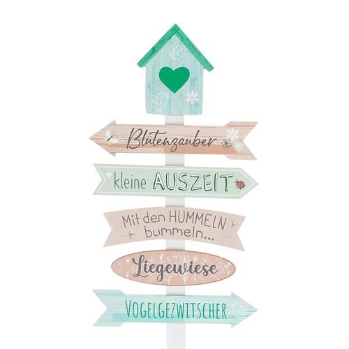 Holz garten schild - schild, 76