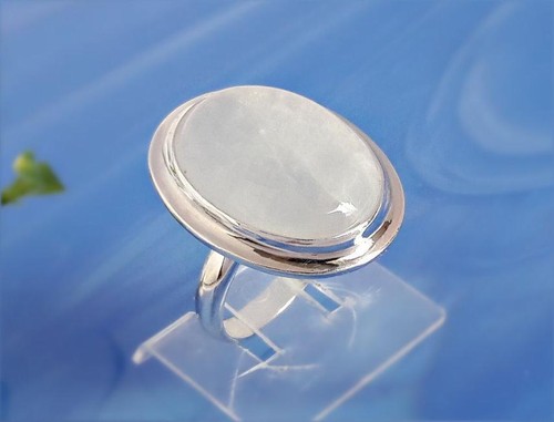 Mondsteinring silber 925 57 - gr,