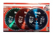 KWB Kreissägeblatt-Set Ø 250