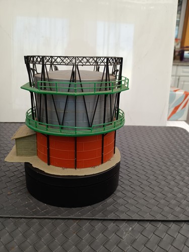 Eisenbahn modellbau gasometer - modellbau,