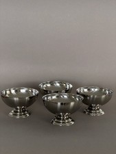 4 Eisbecher Edelstahl