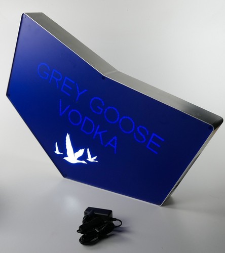 Grey goose led board - led,
