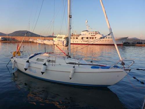 Schöne segelyacht marieholm - schöne,
