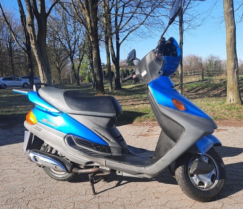 Motorroller yamaha mbk - motorroller, flame