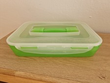 Lock & lock Vorratsdose rechteckig, 3,4 Liter mit Tragegriff Limette