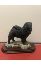 Chow Chow Hund Figur Statue