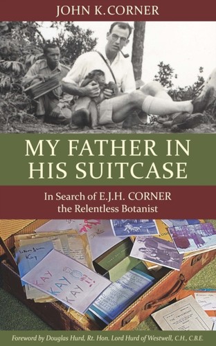 Father his suitcase - in, by