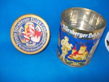 BLECHDOSE  Nürnberger Elisen alt rund Lebkuchen Nürnberg Sammler Liebhaber