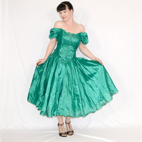 Vintage 80er 90er - , satin