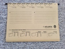 Hängemappen ATLANTA A4 seitlich offen Karton braun 10 Stück